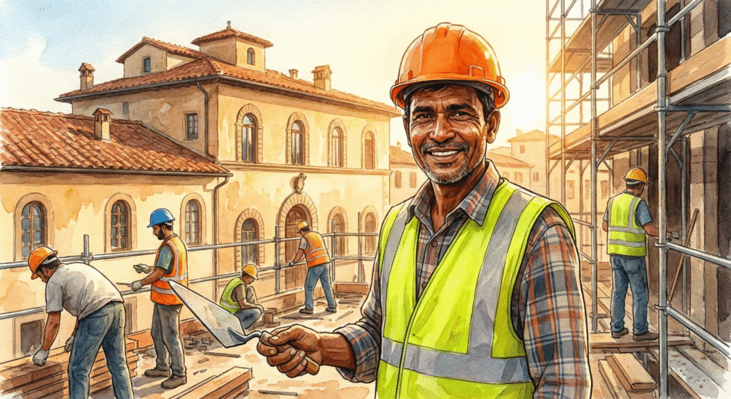 Bangladeshi Worker in Italy