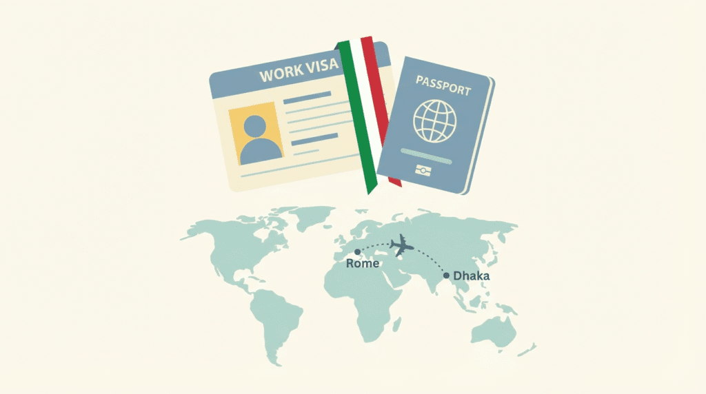 Italy Work Visa bangladeshi